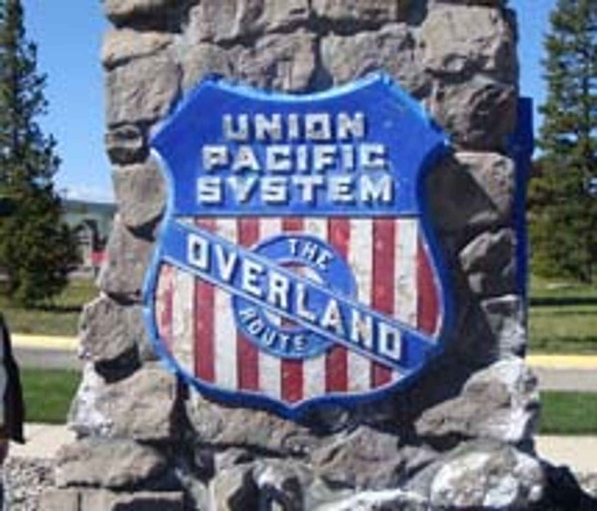 Renovation Complete on West Yellowstone's Union Pacific Pylon